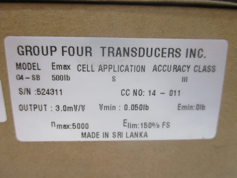 GROUP FOUR TRANSDUCERS G4-SB NSMP