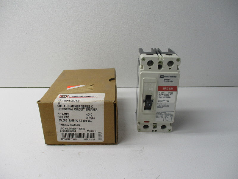 CUTLER HAMMER HFD2015 SER. C NSMP