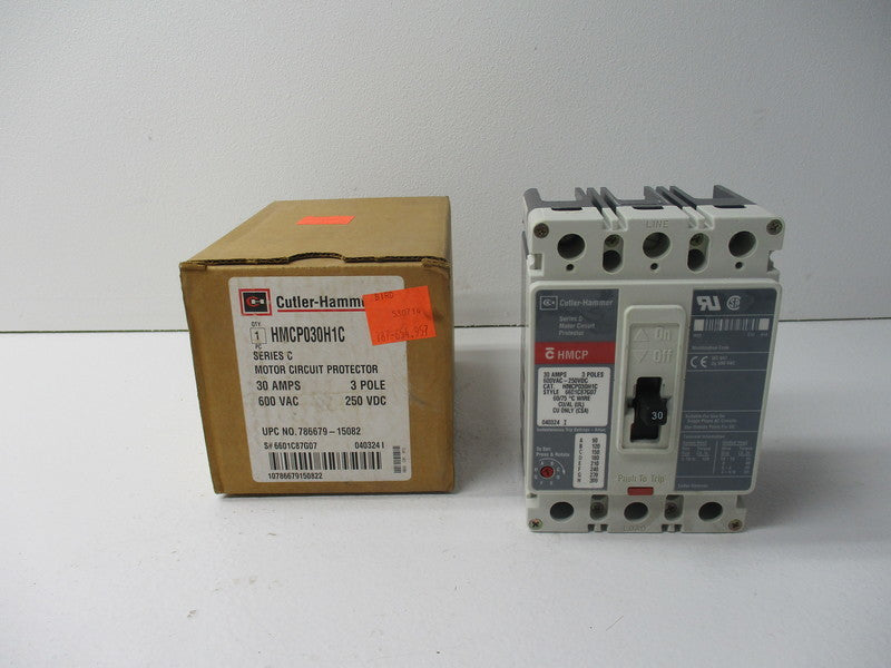 CUTLER HAMMER HMCP030H1C 30A NSMP