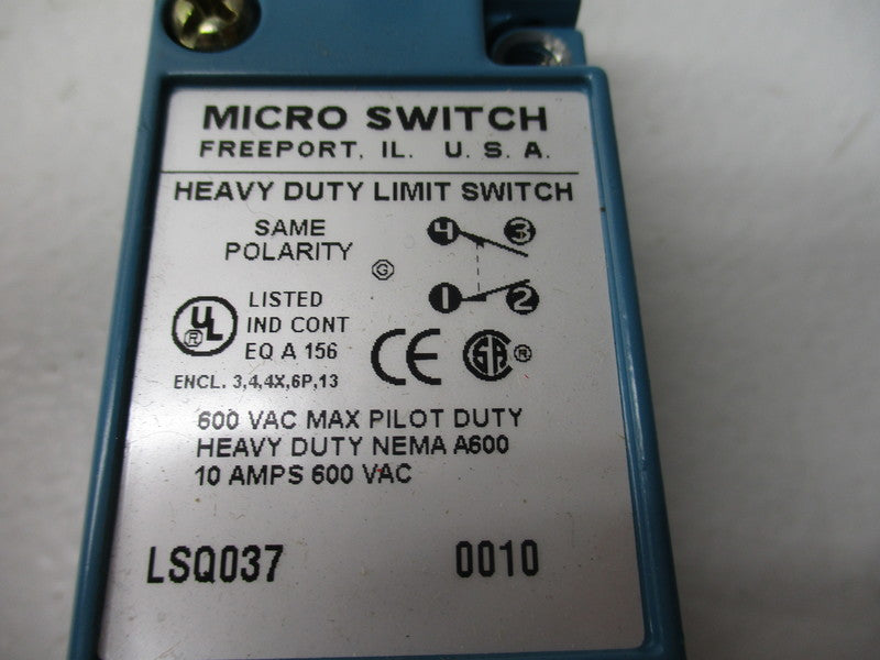 MICROSWITCH LSQ037  NSNP