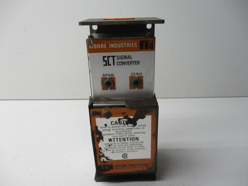 MOORE INDUSTRIES SCT/4-20MA/1-5V/117AC  UNMP