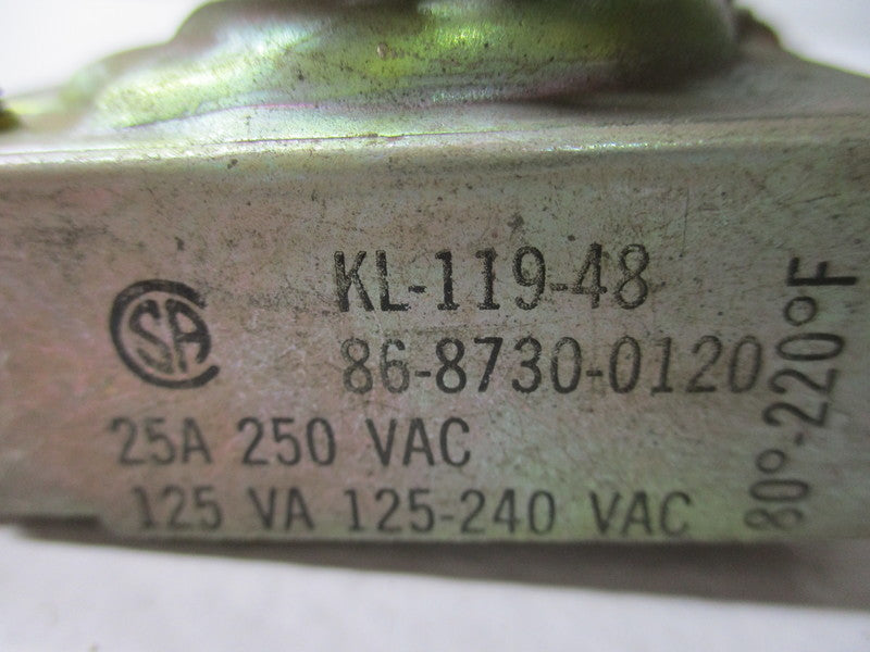 ROBERTSHAW KL-119-48 86-8730-0120  NSNP