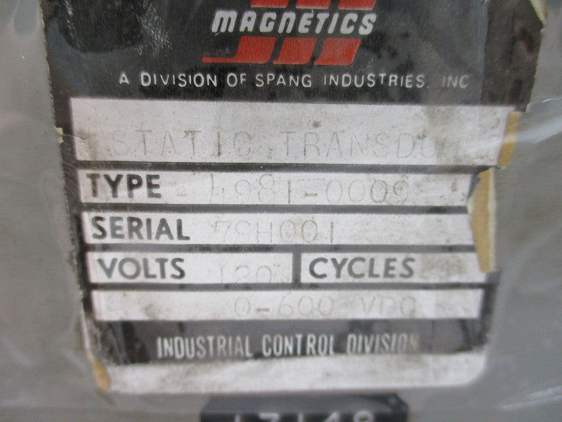 MAGNETICS 981-0009  UNMP
