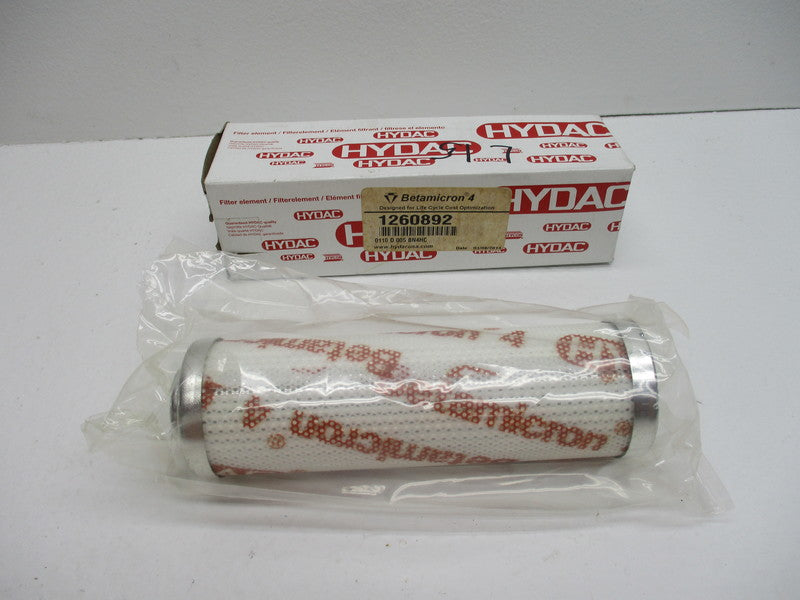 HYDAC 1260892 0110D005BN4HC NSMP