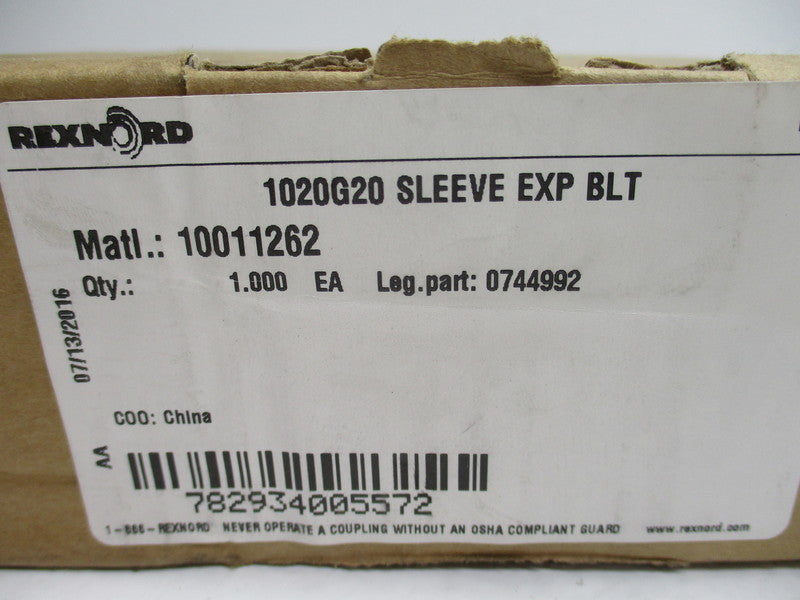 REXNORD 1020G20  NSMP