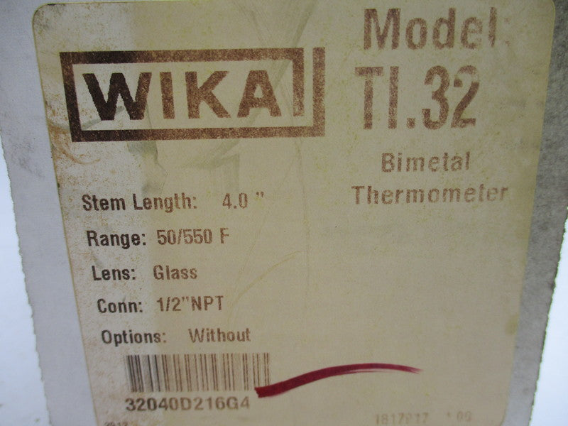 WIKA TI.32 32040D216G4 NSMP