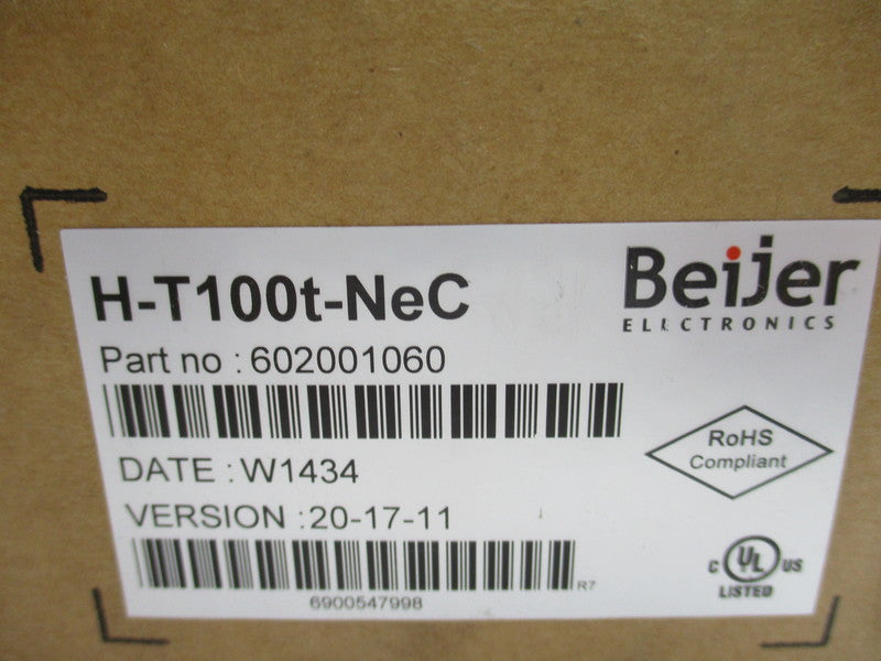 BEIJER ELECTRONICS H-T100T-N NSMP