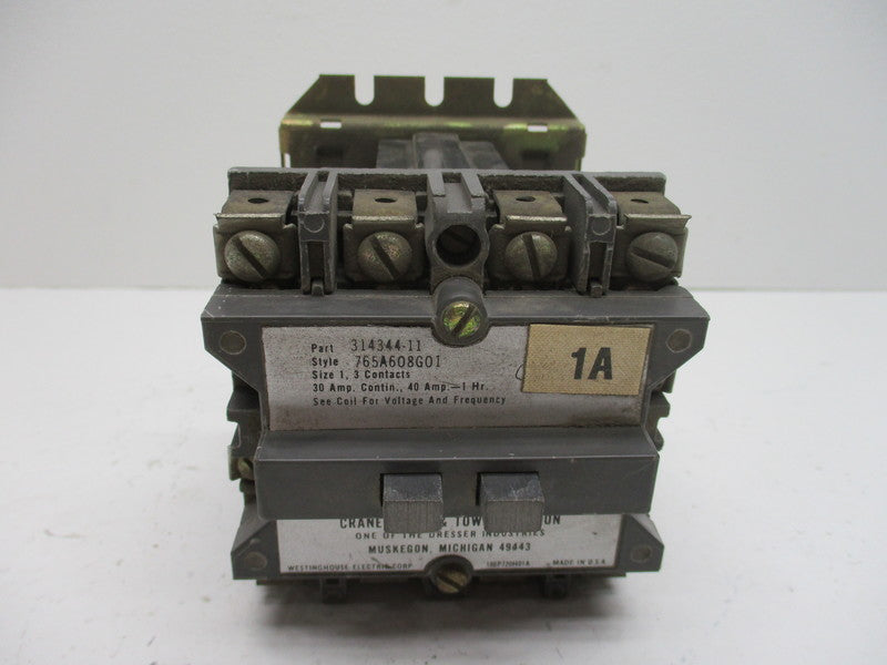 WESTINGHOUSE 314344-11 765A608G01  UNMP
