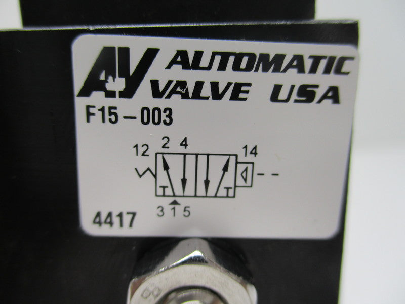 AUTOMATIC VALVE F15-003  NSNP