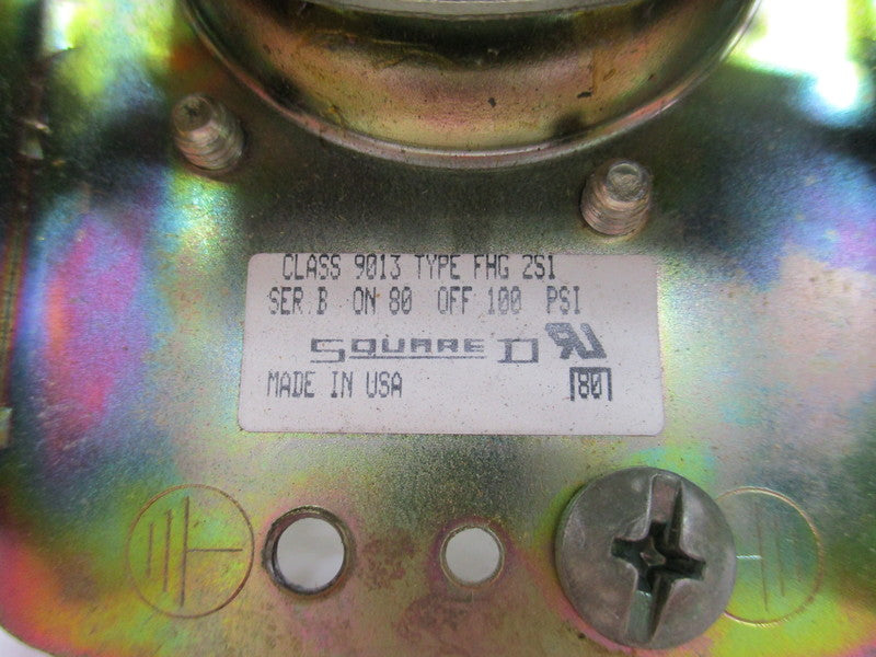 SQUARE D 9013-FHG-2S1 SER. B (AS PICTURED)  UNMP