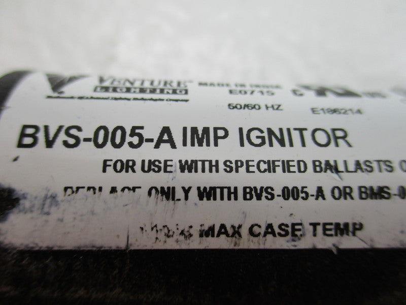 VENTURE LIGHTING BVS-005-A (AS PICTURED)  NSNP