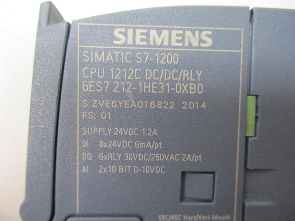 SIEMENS 6ES7212-1HE31-0XB0 NSNP