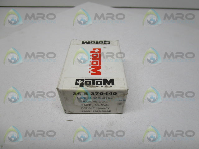 ROTOM 36-5-370440 CAPACITOR * FACTORY SEALED *