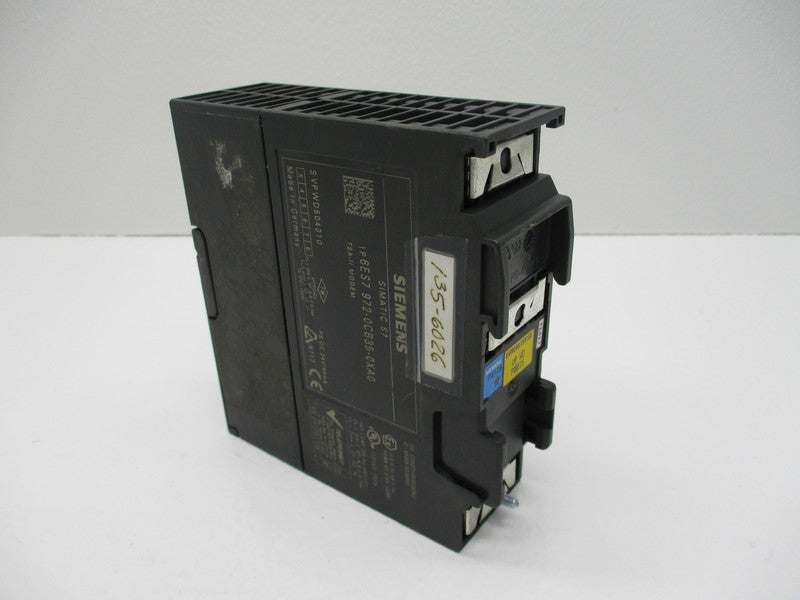 SIEMENS 6ES7972-0CB35-0XA0  NSNP