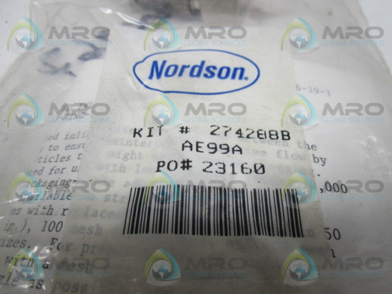 NORDSON 274288B FILTER NON-HEATED INLINE * NEW IN FACTORY BAG *