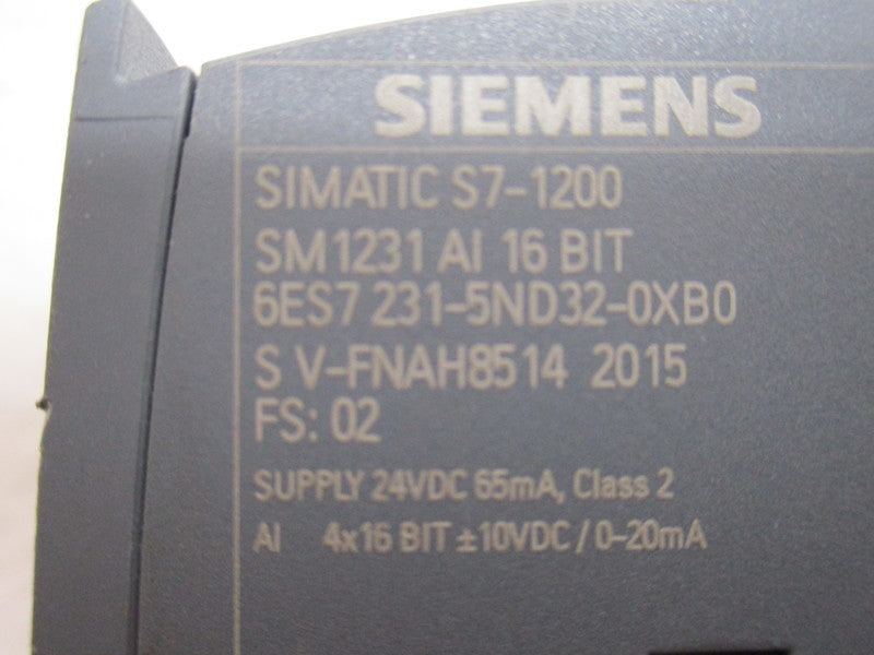 SIEMENS 6ES7231-5ND32-0XB0  NSNP