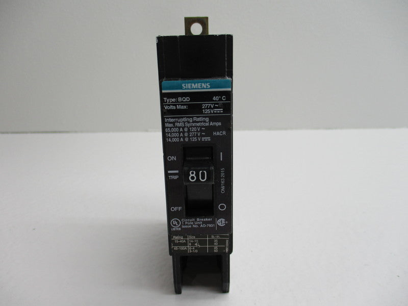 SIEMENS BQD180  NSNP