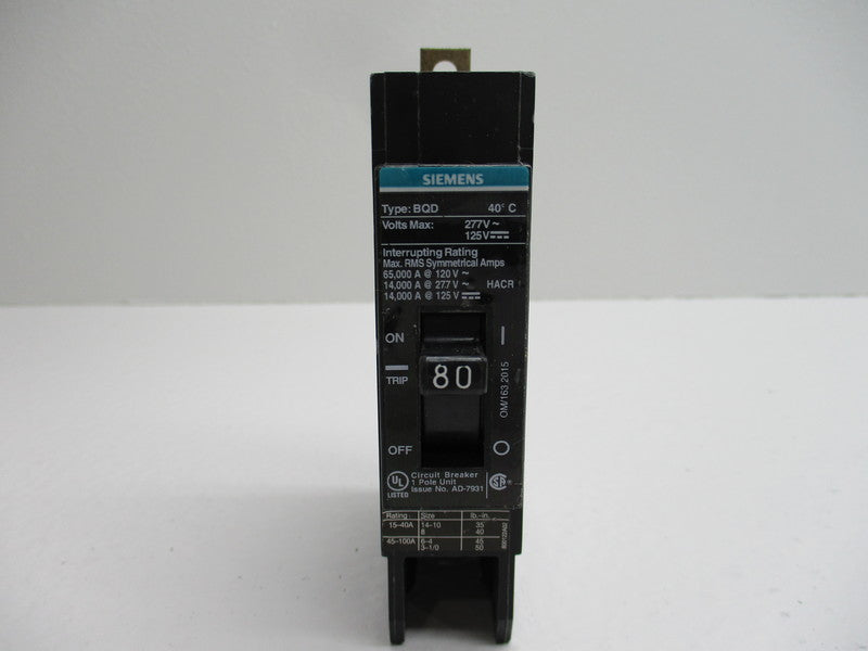 SIEMENS BQD180  UNMP