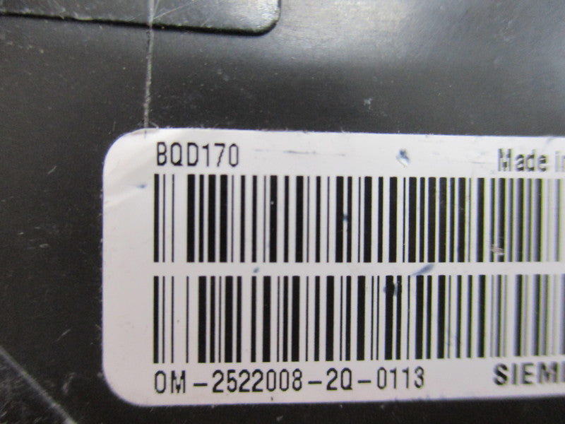 SIEMENS BQD170  UNMP