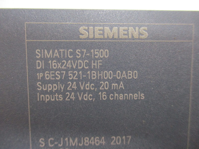 SIEMENS 6ES7521-1BH00-0AB0  UNMP