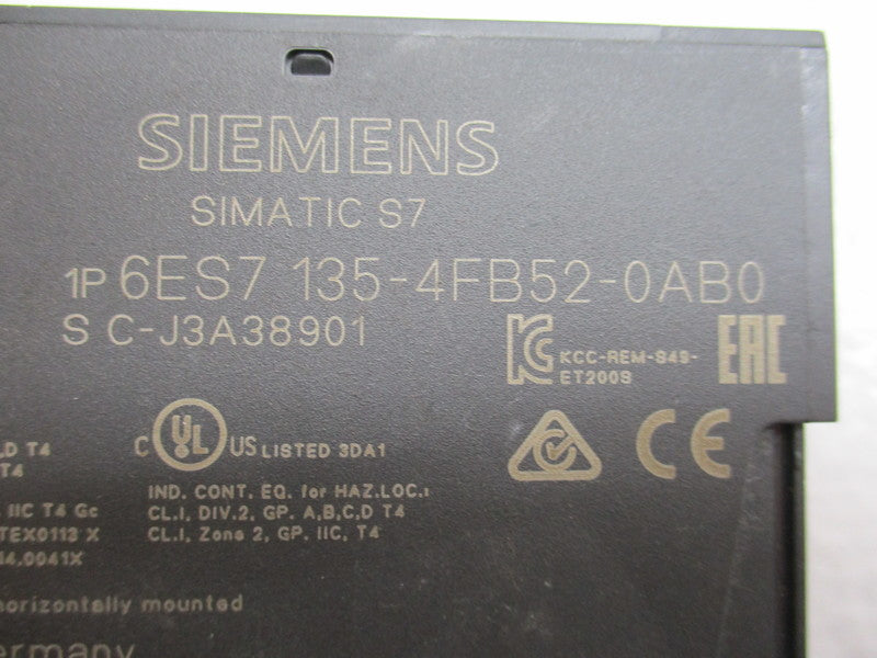SIEMENS 6ES7135-4FB52-0AB0  UNMP