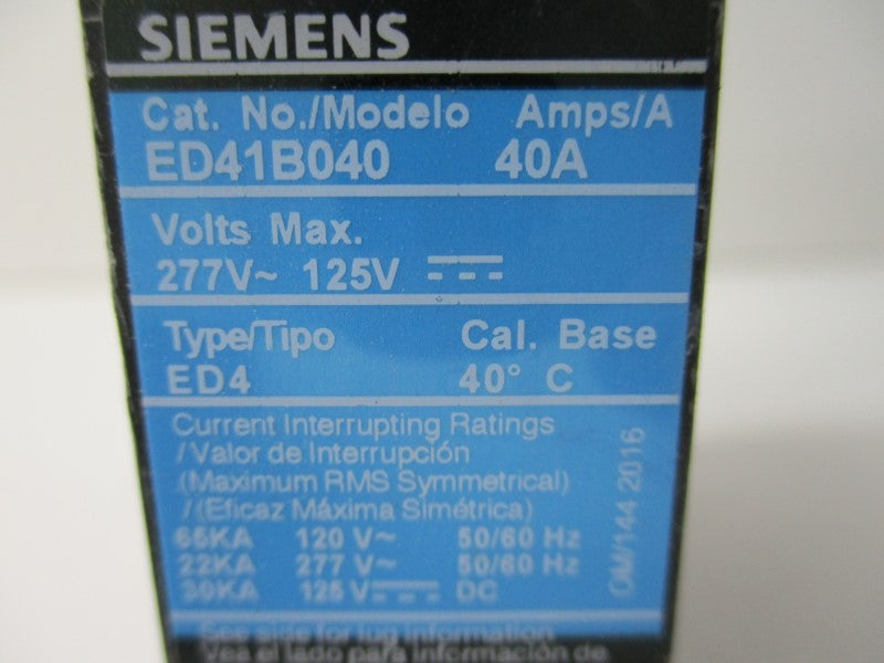 SIEMENS ED41B040  NSNP