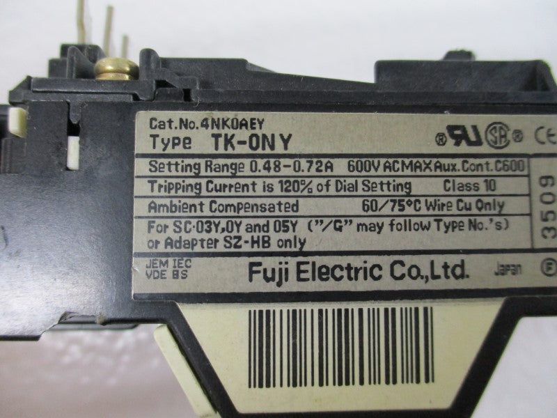 FUJI ELECTRIC 4NK0AEY TK-0NY  UNMP