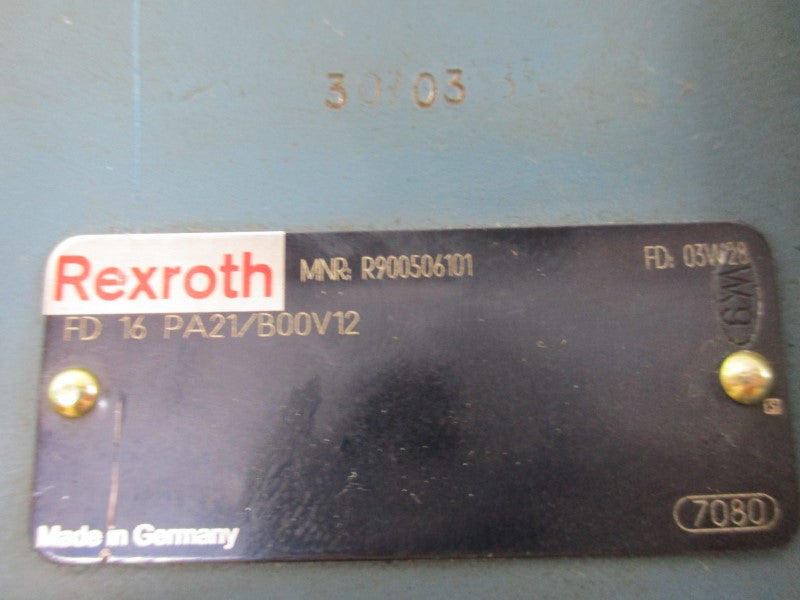 REXROTH FD16PA21/B00V12 R900506101  UNMP