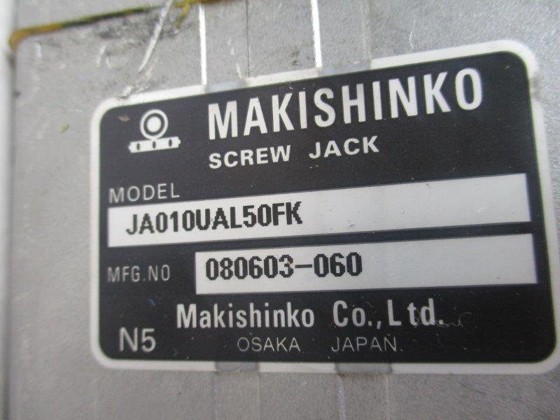 MAKISHINKO JA010UAL50FK GEAR REDUCER NSNP