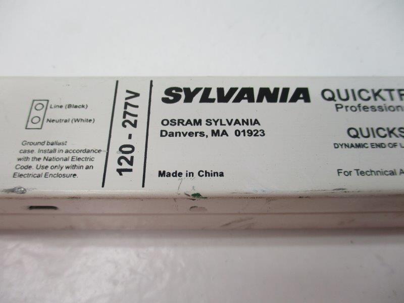 SYLVANIA QTP2X54T5HO/UNVPSNHT  UNMP