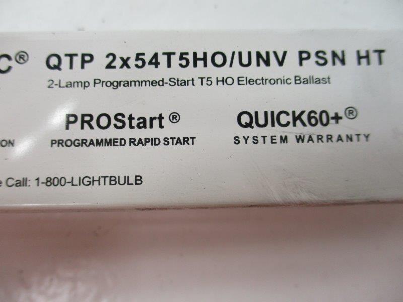 SYLVANIA QTP2X54T5HO/UNVPSNHT  UNMP
