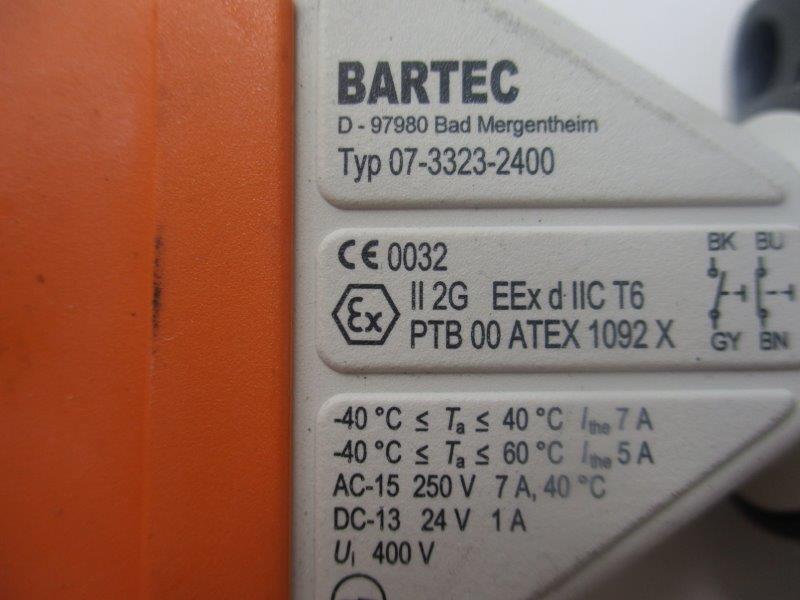 BARTEC 07-3323-2400  NSNP