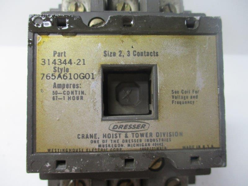 WESTINGHOUSE 314344-21 765A610G01  UNMP