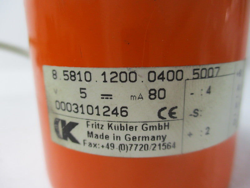 FRITZ KUBLER 8.5810.1200.0400.5007  NSNP