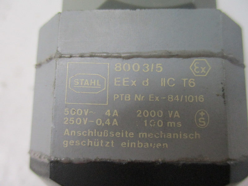 STAHL 8003/5 UNMP