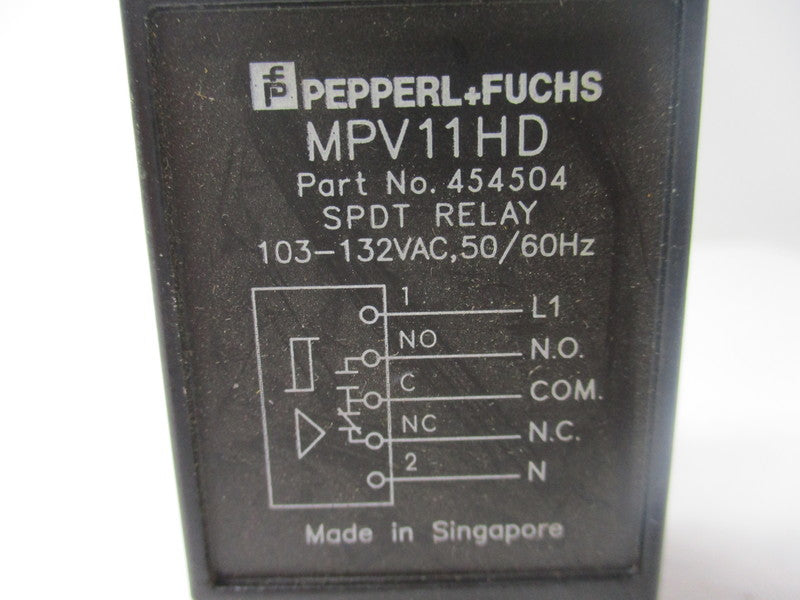 PEPPERL+FUCHS MPV11HD 454504 UNMP