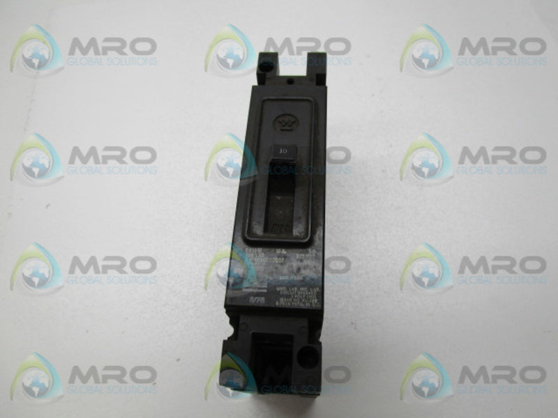 WESTINGHOUSE EB1010 CIRCUIT BREAKER  UNMP