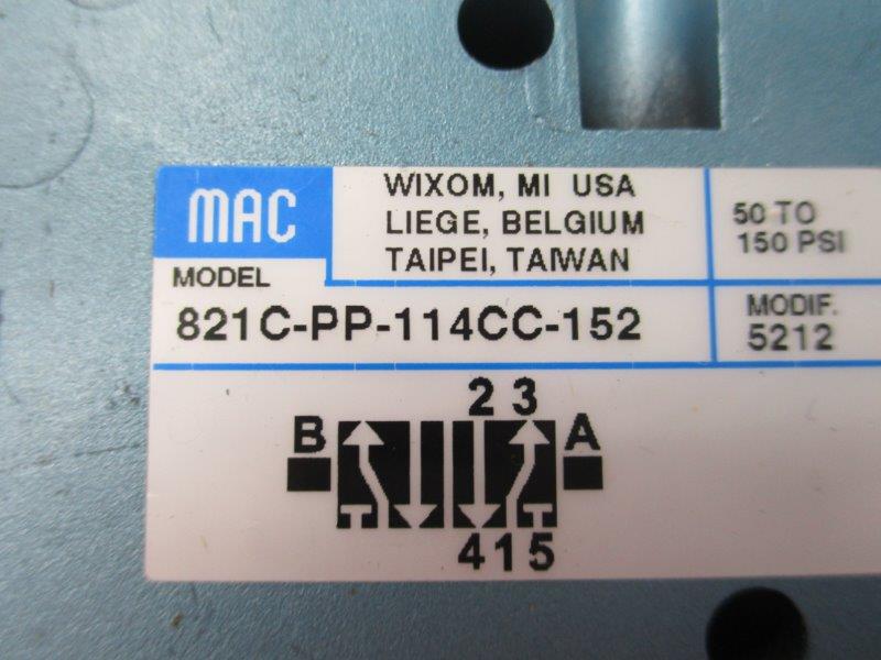 MAC 821C-PP-114CC-152 (DUAL)  NSNP