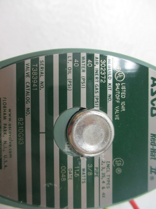 ASCO 8210G93 NSNP