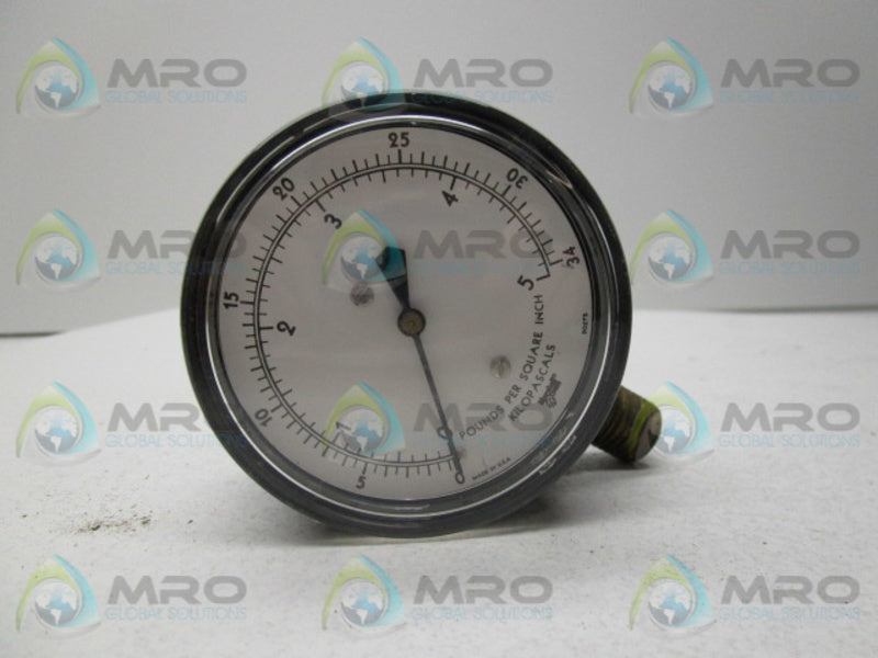MARSHALL TOWN 90273 0-5 PSI PRESSURE GAUGE  UNMP