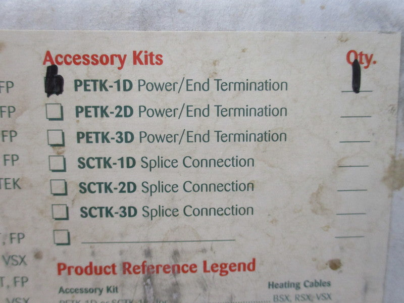 THERMON TERMINATOR DP PETK-1D NSMP