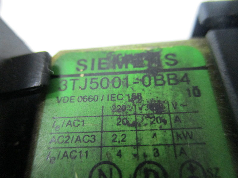SIEMENS 3TJ5001-0BB4  UNMP