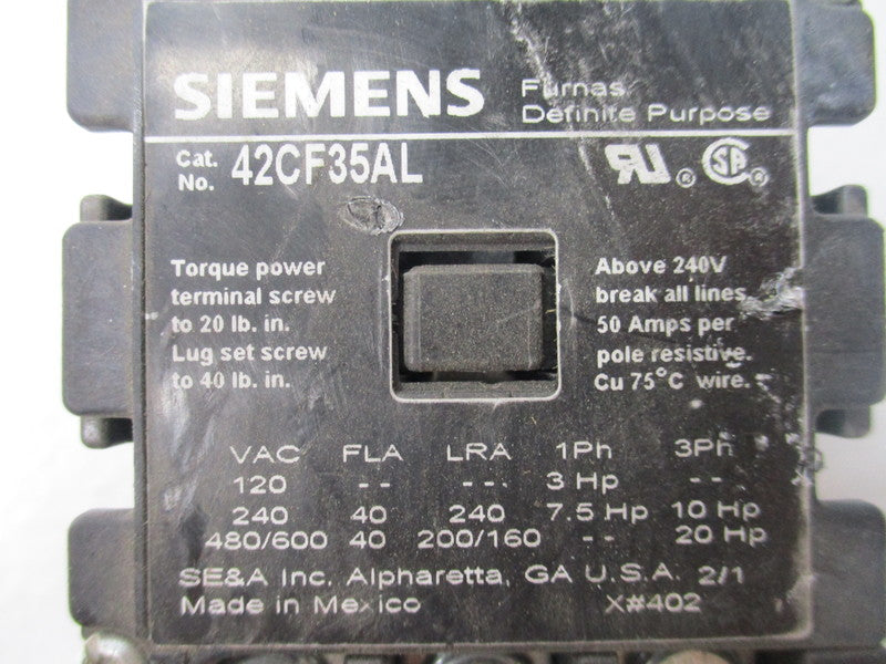 SIEMENS 42CF35AL  UNMP