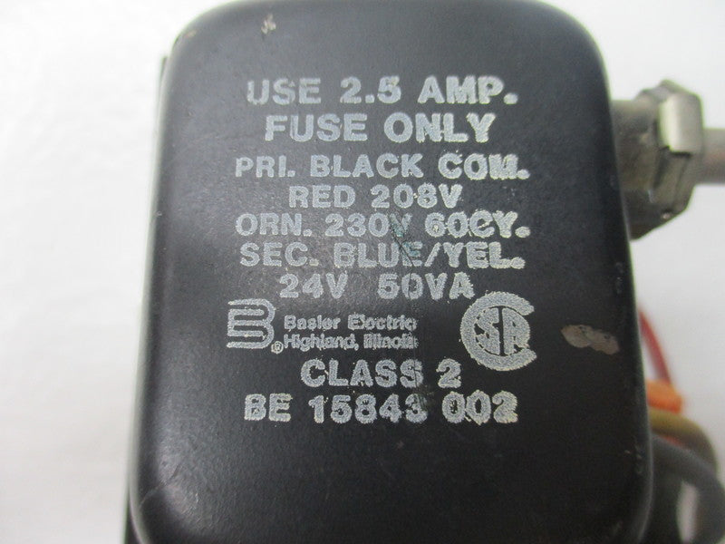 BASLER ELECTRIC CLASS 2 BE15843002  UNMP