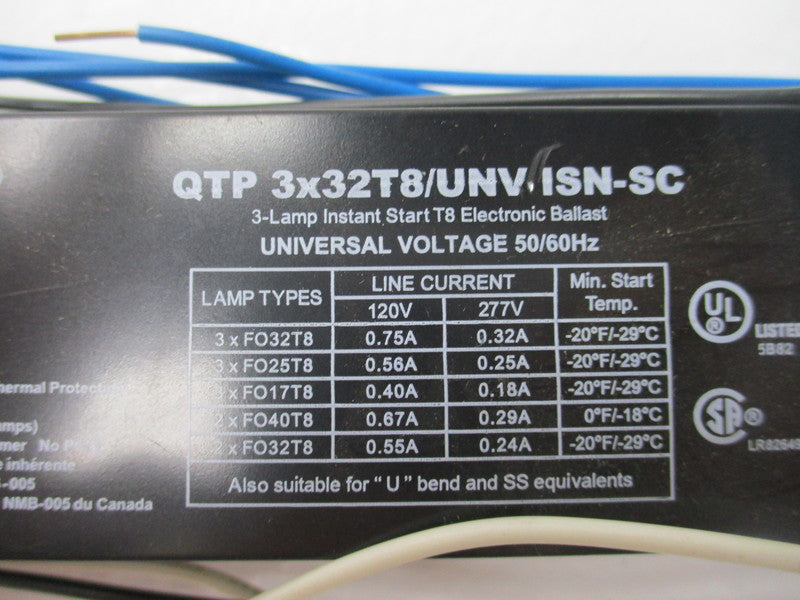 SYLVANIA QTP3X32T8/UNVISN-SC  NSNP