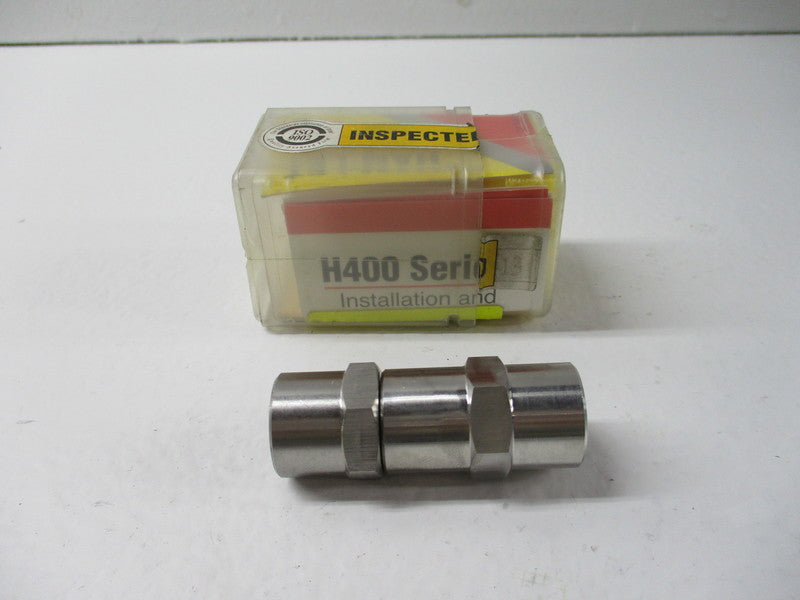 HAM-LET H-410-SS-N-1/4-25 PSI NSMP