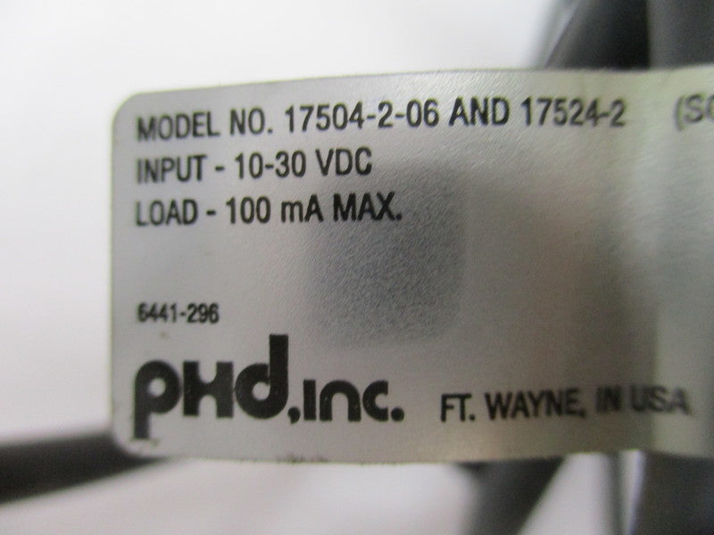 PHD 17504-2-06 AND 17524-2  UNMP
