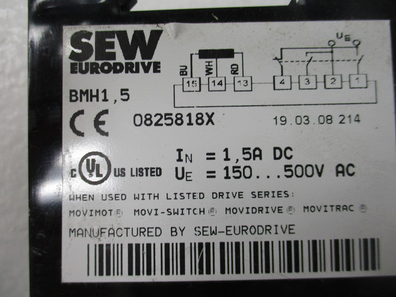 SEW EURODRIVE 0825818X  NSNP