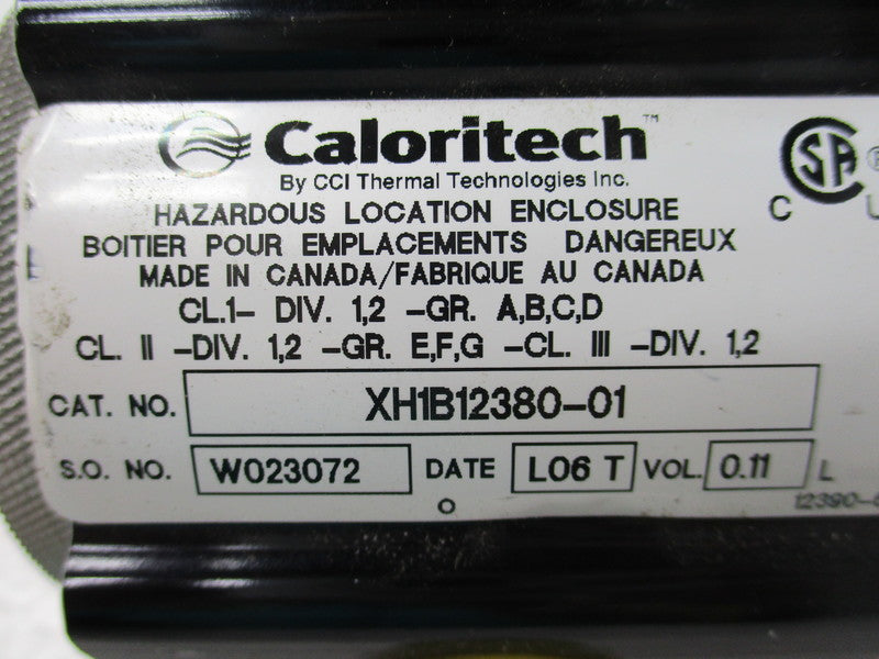 CALORITECH XH1B12380-01  NSNP