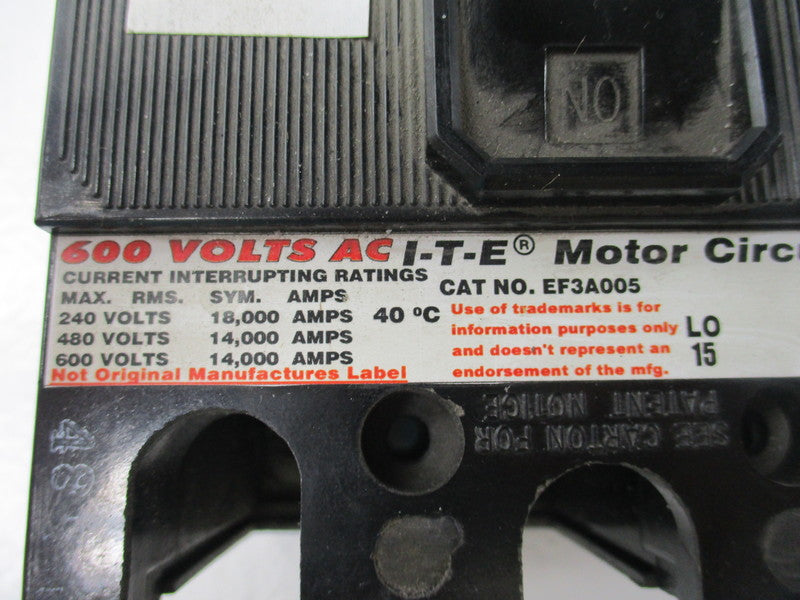 ITE SIEMENS EF3A005  UNMP